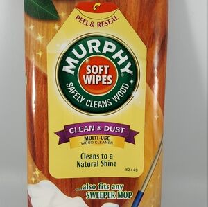 Murphy Soft Wipes 18 Large Size Clean & Dust Multi-Use Fit any Sweeper Mop